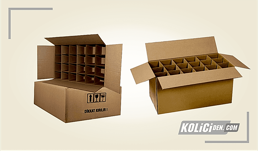 Çift Oluklu Seperatörlü Koli